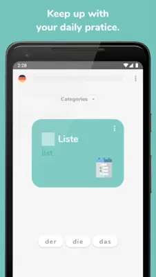 Der Die Das - German Articles android App screenshot 3